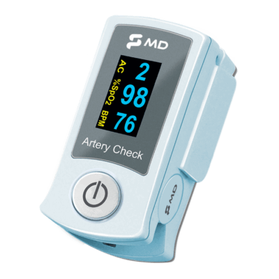 Oxímetro de Pulso Artery Check SB210 com Bluetooth MD