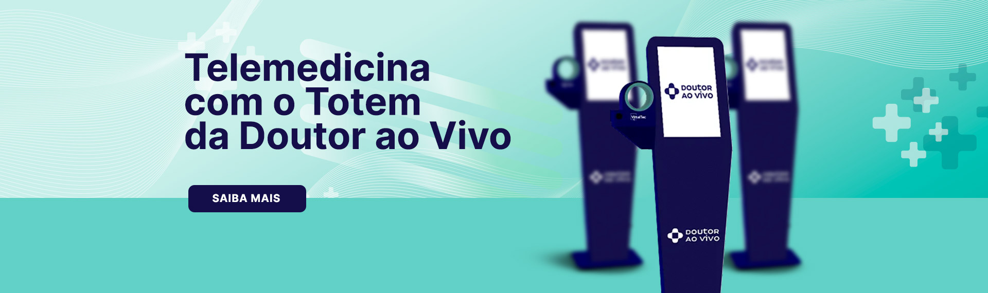 Banner Totem Telemedicina