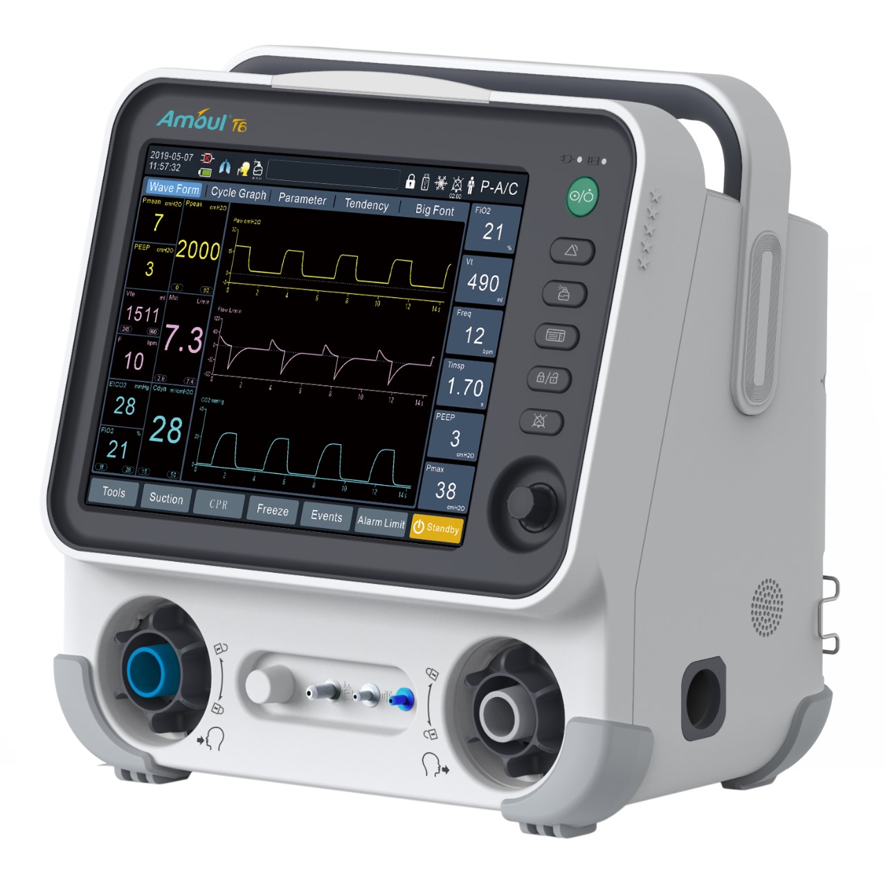 Ventilador Pulmonar T6