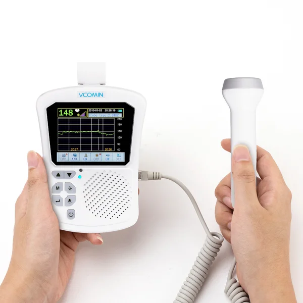 Detector Fetal de Mesa FD-310C LCD Colorido e 3 Modos de Exibição - Vcomin - Imagem 5